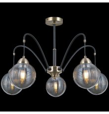 Люстра на штанге Illumico IL0433-5PSQ-79 BK AB