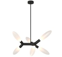 Люстра на штанге Eurosvet Covalent 30180/6 черный a069153