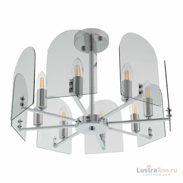 Люстра на штанге Arte Milano Sorrento 377309/8/480 CR Люстра на штанге Arte Milano Sorrento 377309/8/480 CR