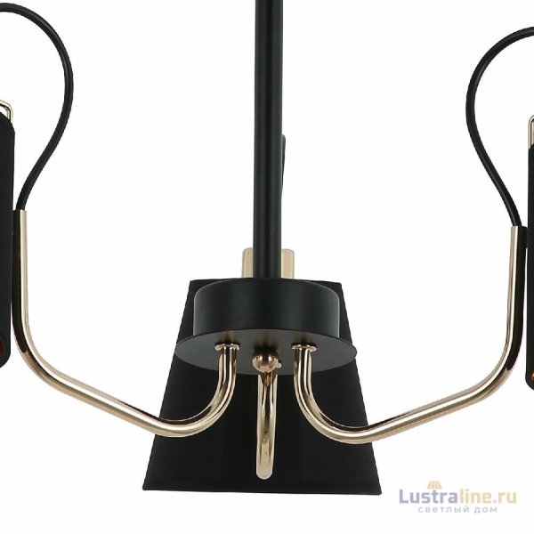 Люстра на штанге Illumico IL6120-3COU-79 BK GD