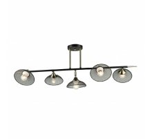 Люстра на штанге IMEX MD.5728-5-S-AB+BK Люстра на штанге IMEX MD.5728-5-S-AB+BK