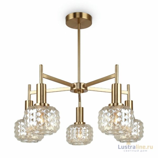 Люстра на штанге Freya Fero FR5366CL-05BS