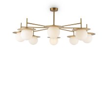 Люстра на штанге Freya Camelia FR5202PL-08BS