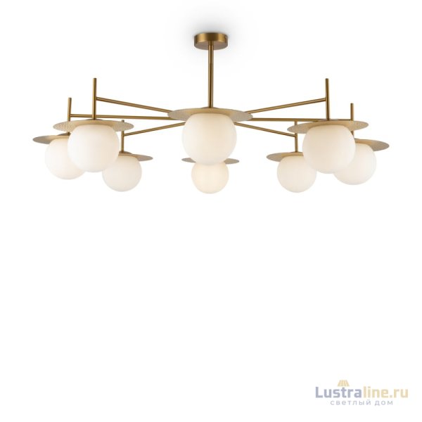 Люстра на штанге Freya Camelia FR5202PL-08BS