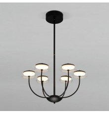 Люстра на штанге Eurosvet Fungo 50388 LED черный a068861