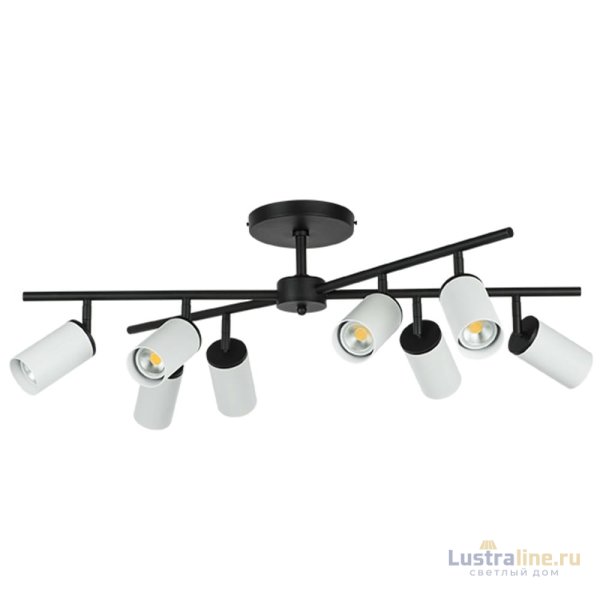 Люстра на штанге Lightstar Rullo LR728368 (571728+214436-8) Люстра на штанге Lightstar Rullo LR728368 (571728+214436-8)