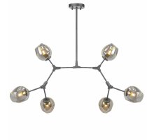 Люстра на штанге AM Group LOFT-6 BK