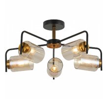 Люстра на штанге Illumico IL8248-5COU-79 BK GD