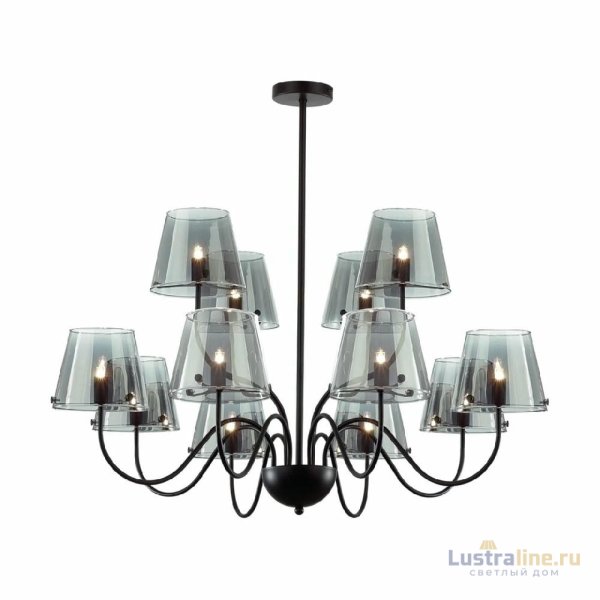 Люстра на штанге Lumion Smoky 6570/12C Люстра на штанге Lumion Smoky 6570/12C