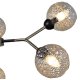 Люстра на штанге Illumico IL0268-6PSQ-79 BK AB