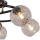 Люстра на штанге Illumico IL0296-5CSQ-79 BK AB