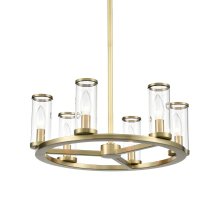 Люстра на штанге Delight Collection MD2061-6A br.brass