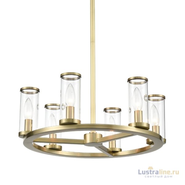 Люстра на штанге Delight Collection MD2061-6A br.brass Люстра на штанге Delight Collection MD2061-6A br.brass