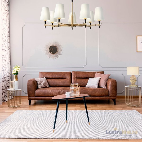 Подвесная люстра Maytoni Zaragoza H001CL-07BS Подвесная люстра Maytoni Zaragoza H001CL-07BS