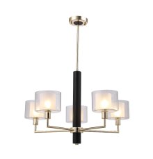 Люстра на штанге Crystal Lux MAESTRO SP-PL5 GOLD