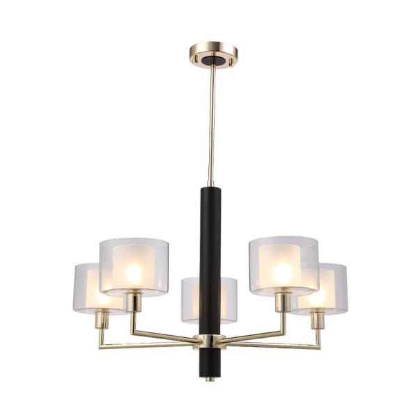 Люстра на штанге Crystal Lux MAESTRO SP-PL5 GOLD