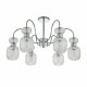 Люстра на штанге Escada Gloss 1141/6PL Chrome/Clear