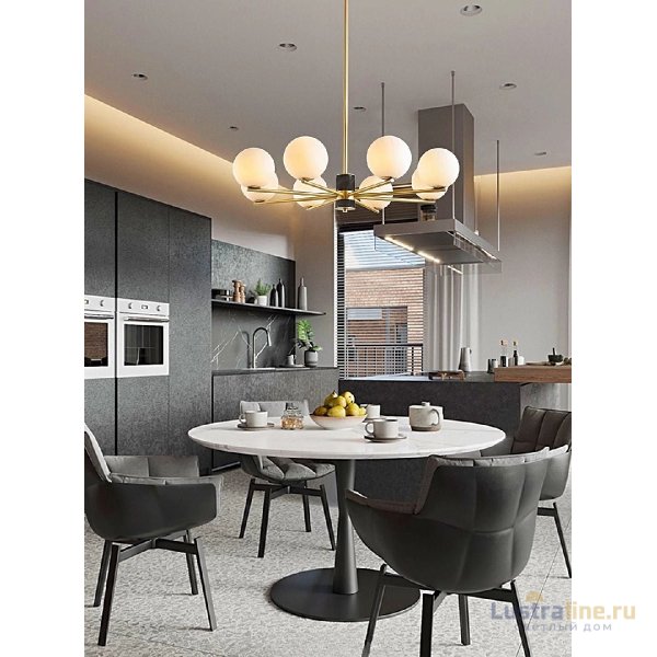 Люстра на штанге Mizi en Grace MZ121552-8-820 Люстра на штанге Mizi en Grace MZ121552-8-820