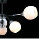 Люстра на штанге Illumico IL0715-6CSQ-24 BK CR LIBRA