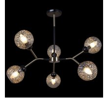 Люстра на штанге Illumico IL0268-6PSQ-79 BK AB