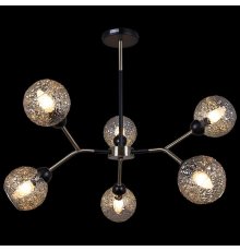Люстра на штанге Illumico IL0268-6PSQ-79 BK AB