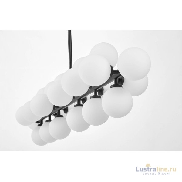 Люстра на штанге Lumina Deco Marsiada LDP 6033-24 BK