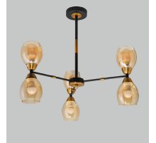 Люстра на штанге IMEX MD.8252-6-S-BK+BR