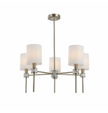 Люстра на штанге Indigo Poesia 13035/5R Brass V000577