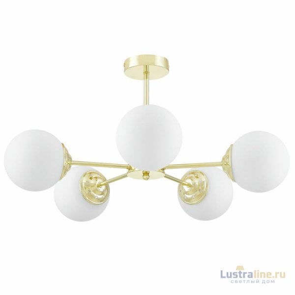 Люстра на штанге Lampit Fino TP 2003-5 GD Люстра на штанге Lampit Fino TP 2003-5 GD