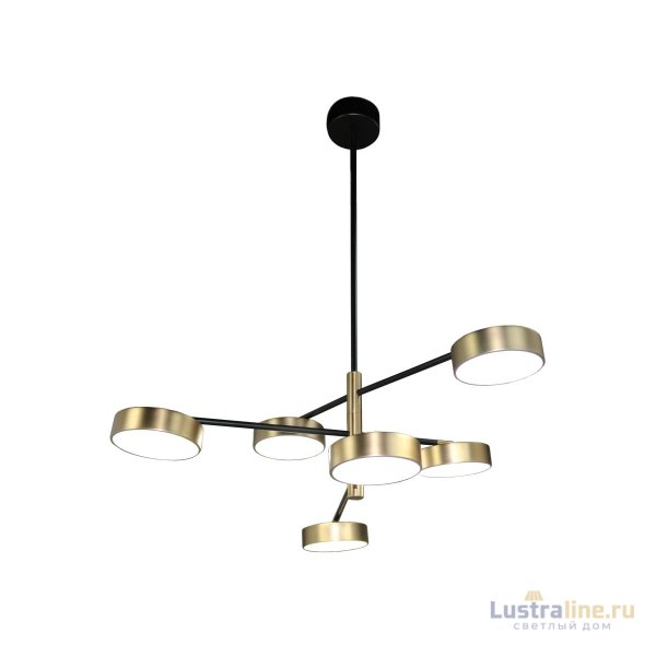 Люстра на штанге Zortes Lunar ZRS.01243.06 Люстра на штанге Zortes Lunar ZRS.01243.06