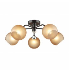 Люстра на штанге IMEX MD.5965-5-S-COFFEE+CR