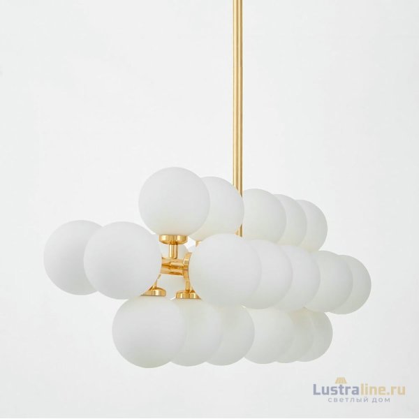 Люстра на штанге Lumina Deco Marsiada LDP 6033-24 GD