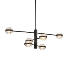 Люстра на штанге Delight Collection MD22030002 MX22030002-6A black/clear Люстра на штанге Delight Collection MD22030002 MX22030002-6A black/clear
