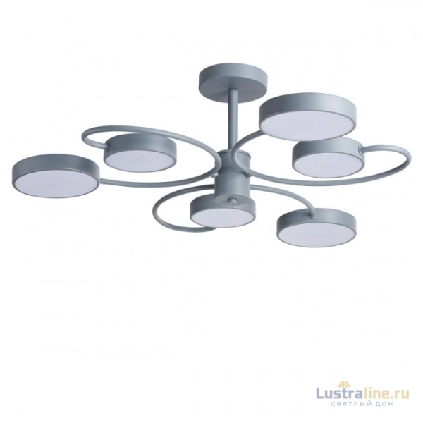 Люстра на штанге Sonex Ledio Evin 5656/90CL Люстра на штанге Sonex Ledio Evin 5656/90CL