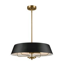 Люстра на штанге Kichler Luella KL-LUELLA-4P-BKB