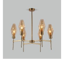 Люстра на штанге Eurosvet Prism 60143/6 латунь a061936