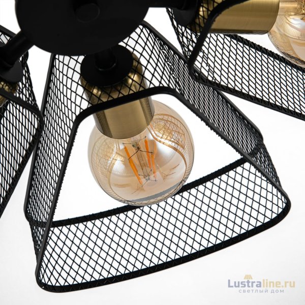 Люстра на штанге Arte Lamp Maasym A7044PL-6BK