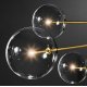 Люстра на штанге Delight Collection Globe Mobile KG0835P-8 brass