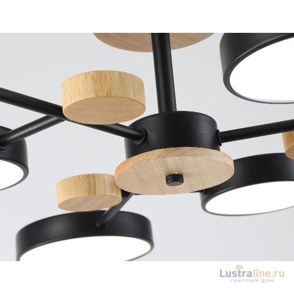 Люстра на штанге Ambrella Light Linetech Comfort FL4863 Люстра на штанге Ambrella Light Linetech Comfort FL4863