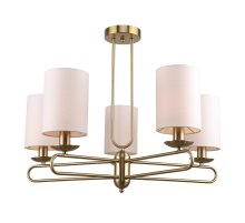Люстра на штанге Escada Eclipse 10166/5PL Brass
