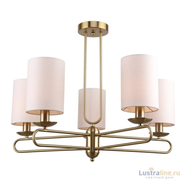 Люстра на штанге Escada Eclipse 10166/5PL Brass