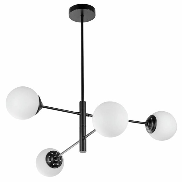 Люстра на штанге Lampit Fino TP 2007-4 BK