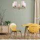 Люстра на штанге Escada Eclipse 10166/5PL Brass