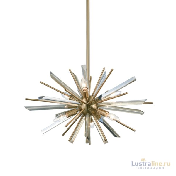 Люстра на штанге Delight Collection P68112-6AB antique brass