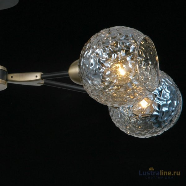 Люстра на штанге Illumico IL0253-4CSQ-79 BK AB