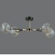Люстра на штанге Illumico IL0253-4CSQ-79 BK AB