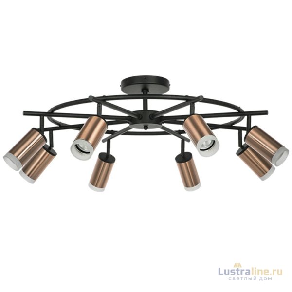 Люстра на штанге Lightstar Rullo LR7183080 (571718+214430-8+202430-8) Люстра на штанге Lightstar Rullo LR7183080 (571718+214430-8+202430-8)