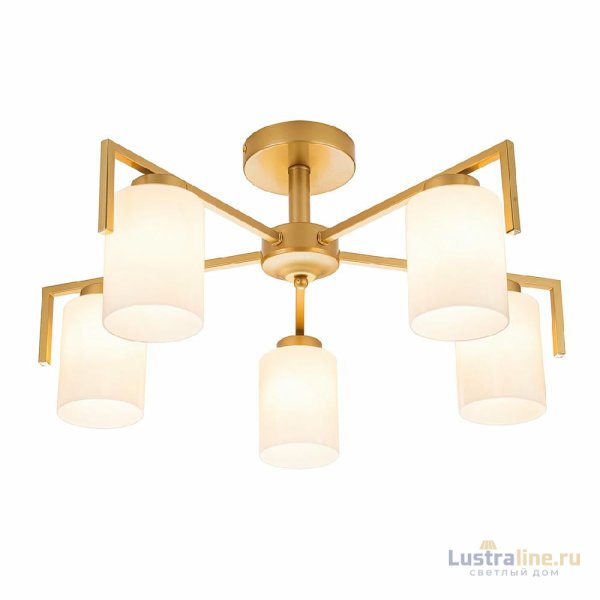 Люстра на штанге Escada Style 1142/5P Gold