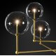 Люстра на штанге Delight Collection Globe Mobile KG0835P-3 brass