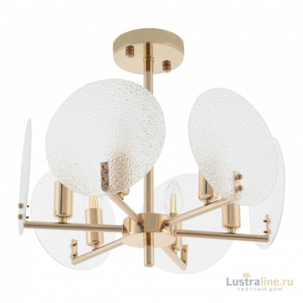 Люстра на штанге Arte Milano Sorrento 370409/6/390 GD Люстра на штанге Arte Milano Sorrento 370409/6/390 GD